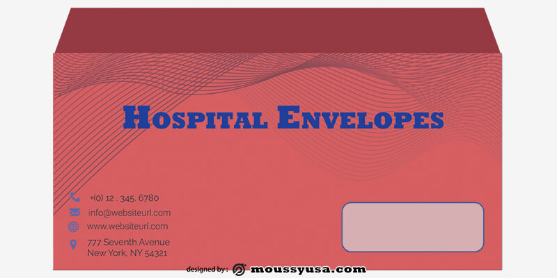 Hospital Envelope Template Example