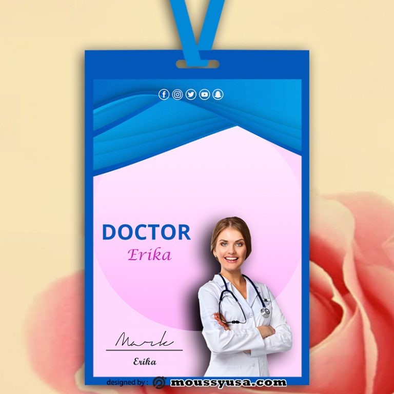 hospital id card format pdf