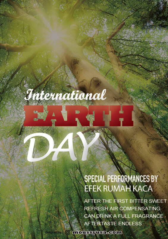 International Earth Day Poster Design Ideas