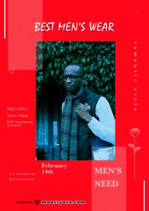 3+ Mens Wear Flyer Templates Example | Mous Syusa