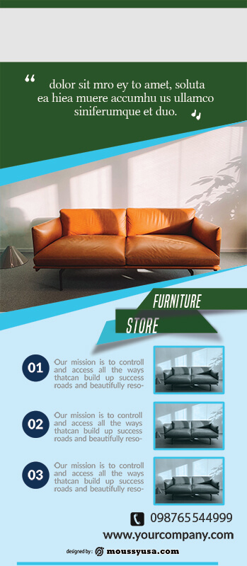 PSD Furniture Banner Template