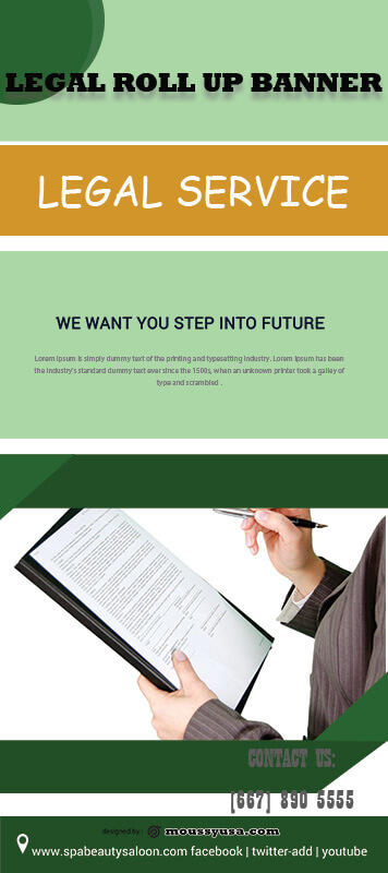 PSD Legal Service Banner Template