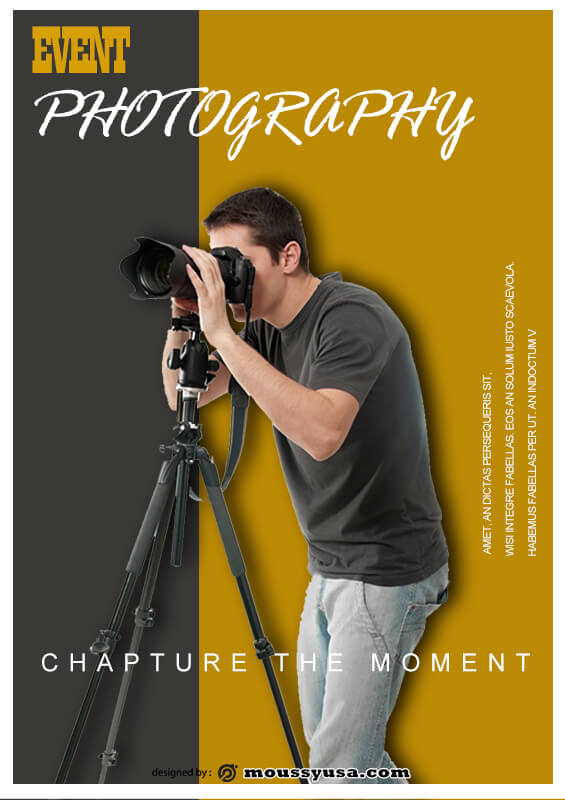 Photography Poster Design Ideas