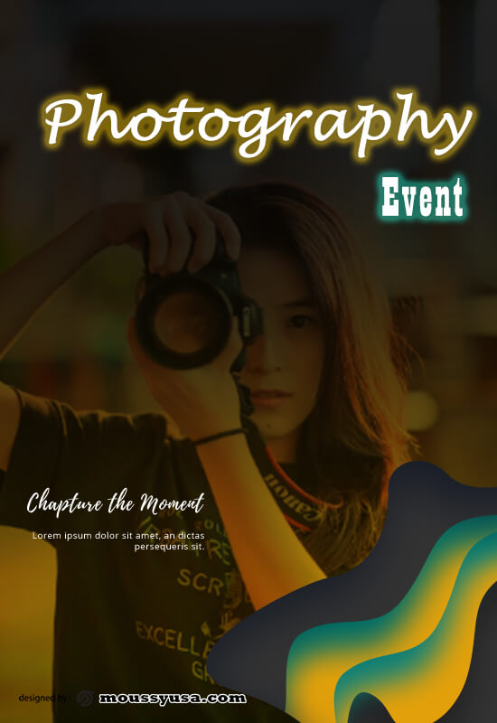 Photography Poster Design Template