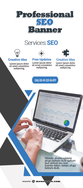 SEO Banner Template Design