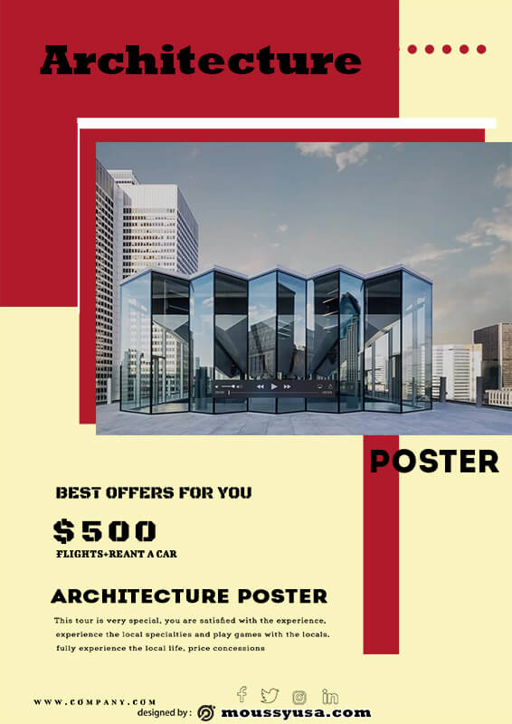 Sample Architecture Poster Template