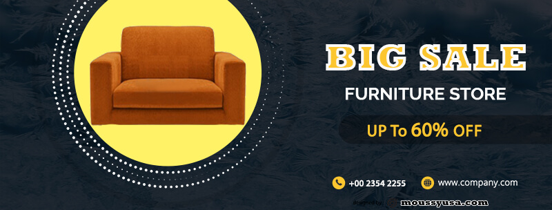 Sample Furniture Banner Template