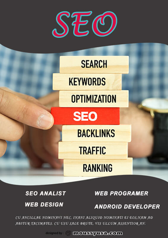 Sample SEO Poster Templates