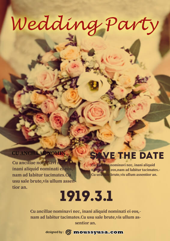 Wedding Poster Design Ideas