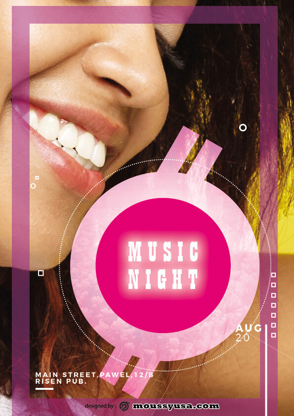 music flyer template ideas