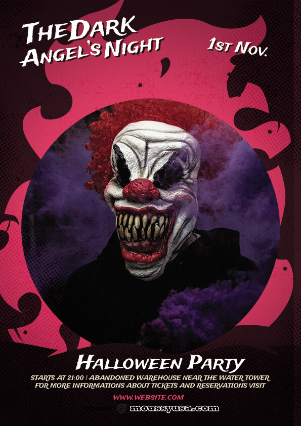 sample Free Halloween Skull Flyer templates