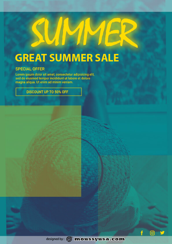 sample summer sale templates