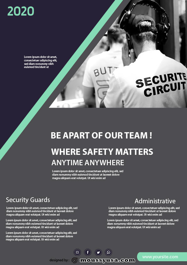 security guard template sample