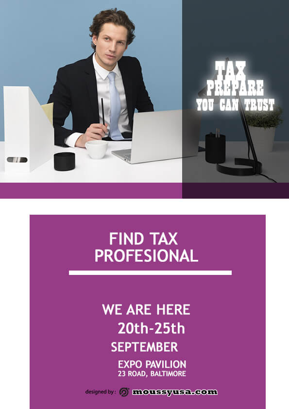 tax prepare flyer template ideas