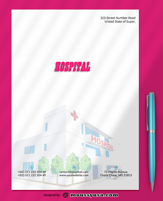 3+ Hospital Letterhead Templates Ideas Mous Syusa