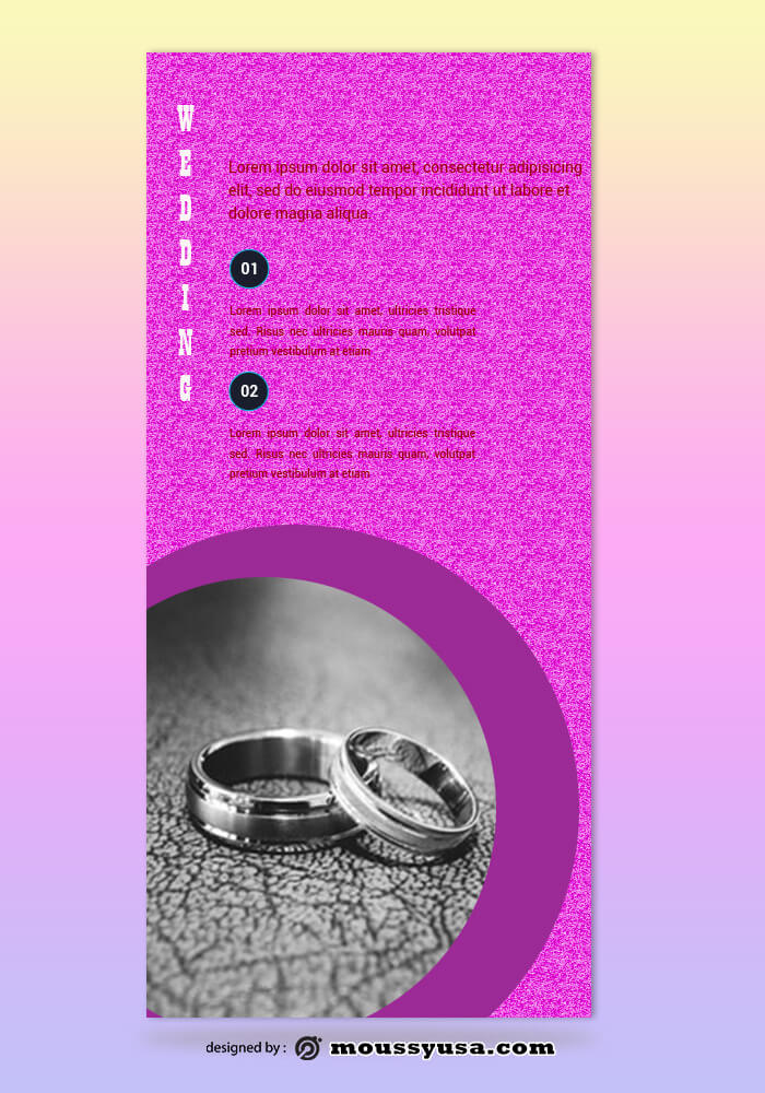 Wedding Photography Rack Card Template Ideas