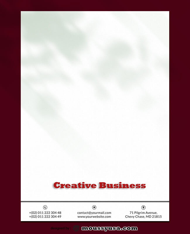 Creative Business Letterhead Design Ideas