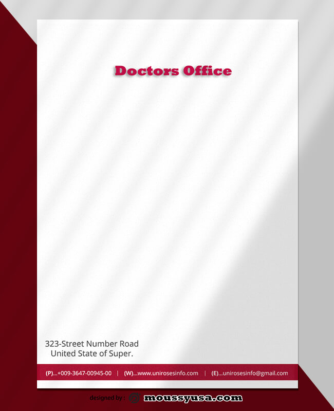 3+ Doctors Office Letterhead template ideas | Mous Syusa