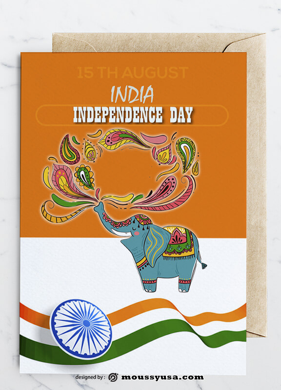 Independence Day Greeting Card Design Ideas