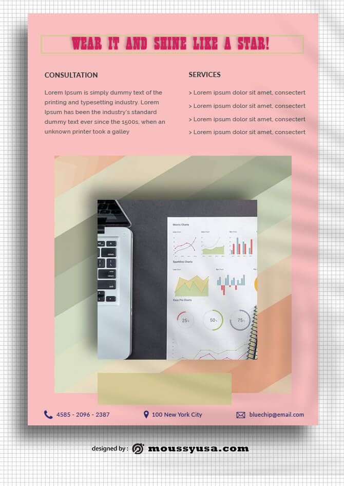 Marketing Data Sheet templates Sample