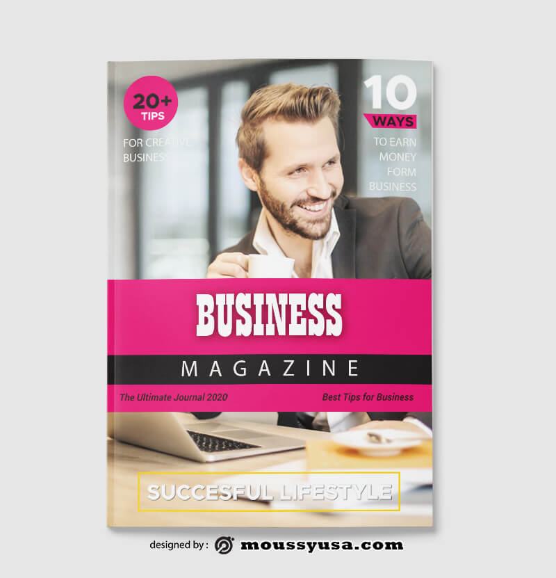 Business Magazine templates Sample