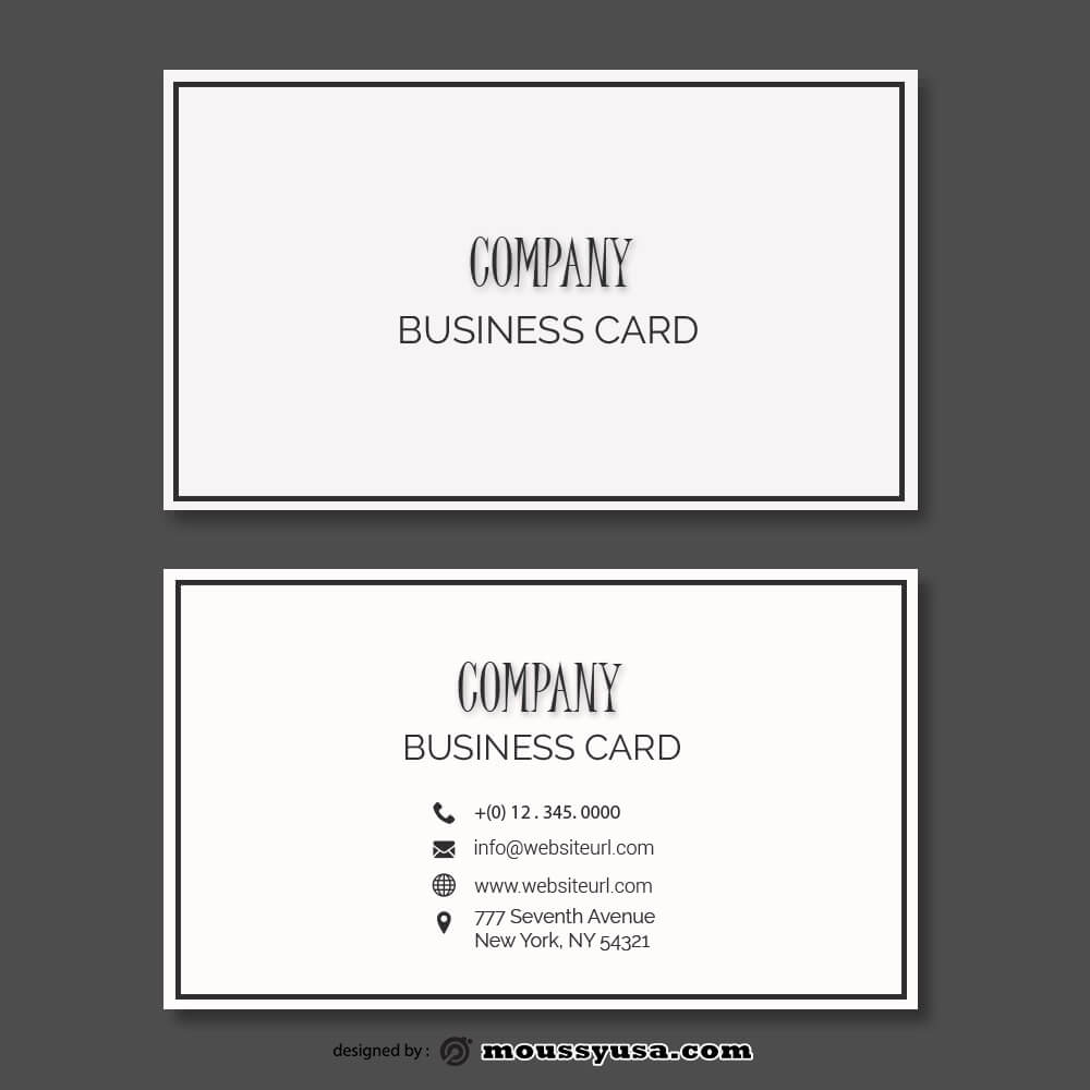 Business card Template free download psd