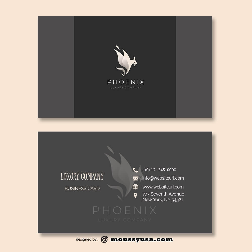 Business card Template psd template free