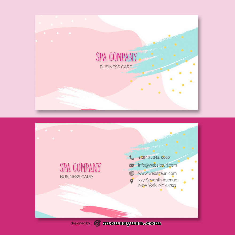 Business card Template template for photoshop