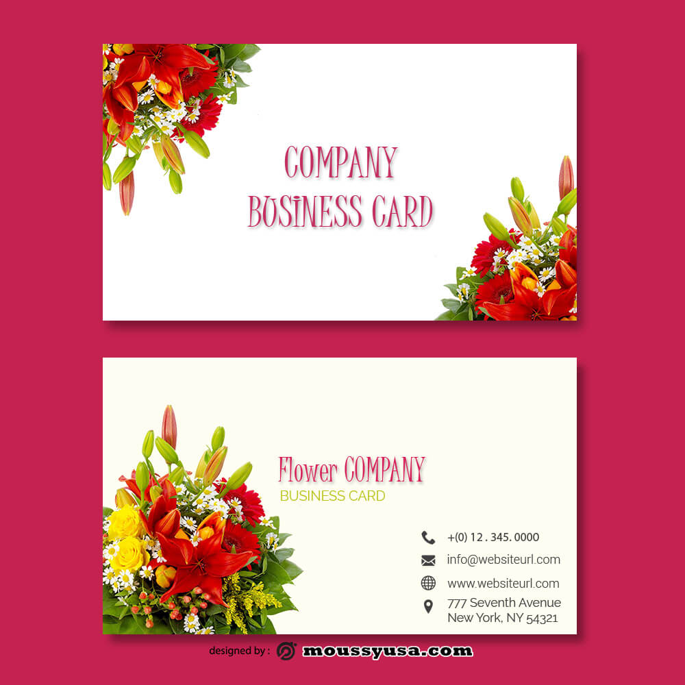 Business card Template template free psd