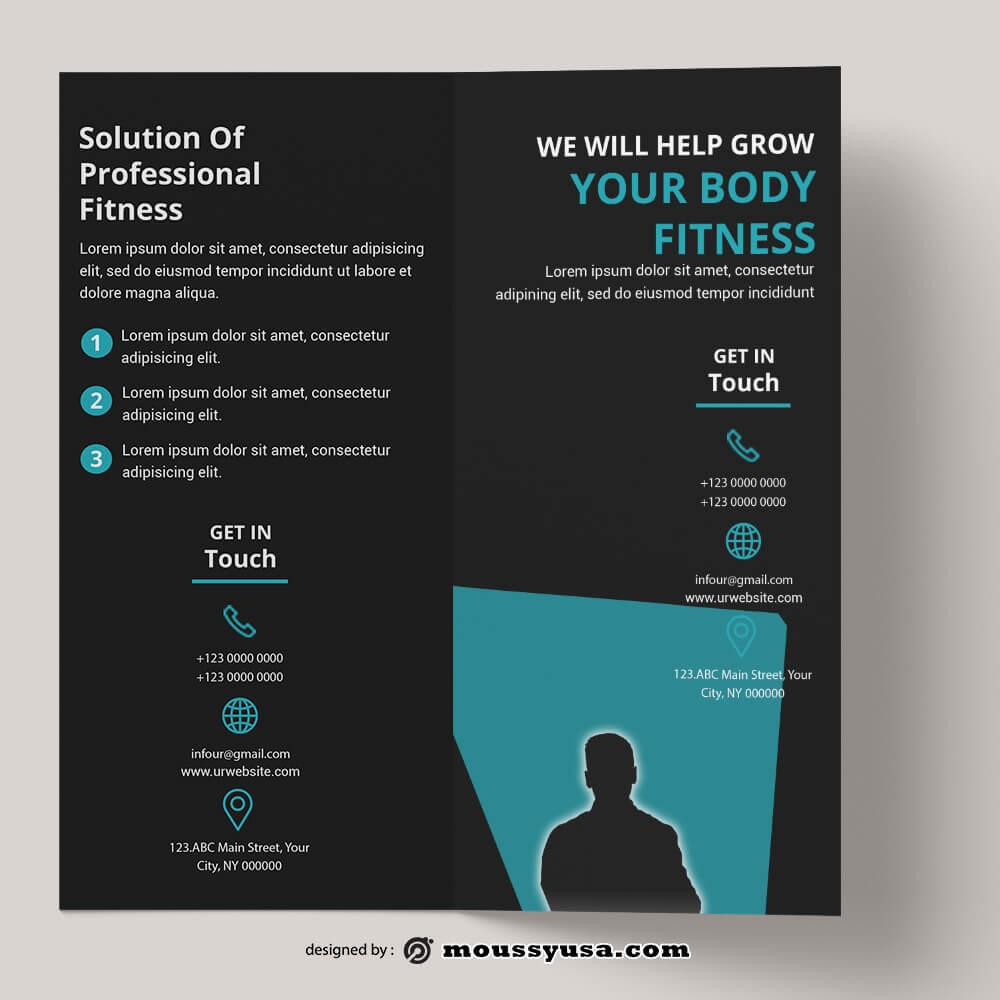 Fitness Brochure templates Design