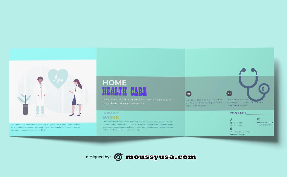 Home Healthcare Brochure templates Ideas