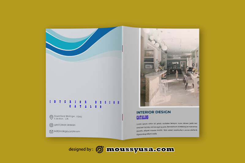 Interior Design Catalog templates Sample