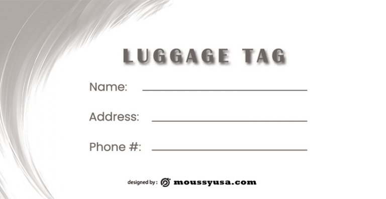 10  Printable Luggage Tag Templates Example Mous Syusa