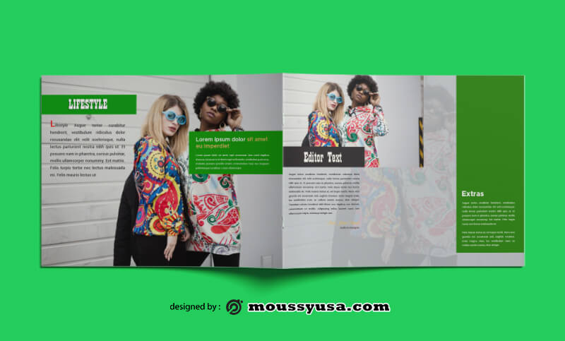 PSD templates For Fashion Magazine