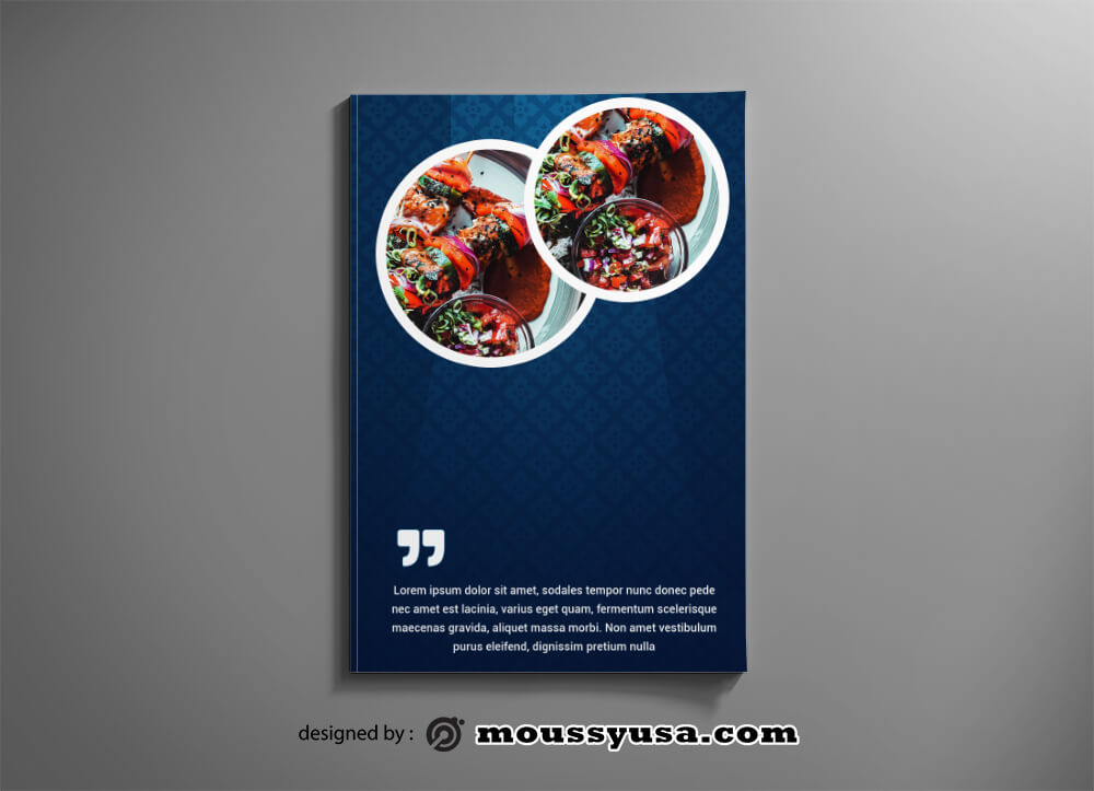 PSD templates For Restaurant Catalog