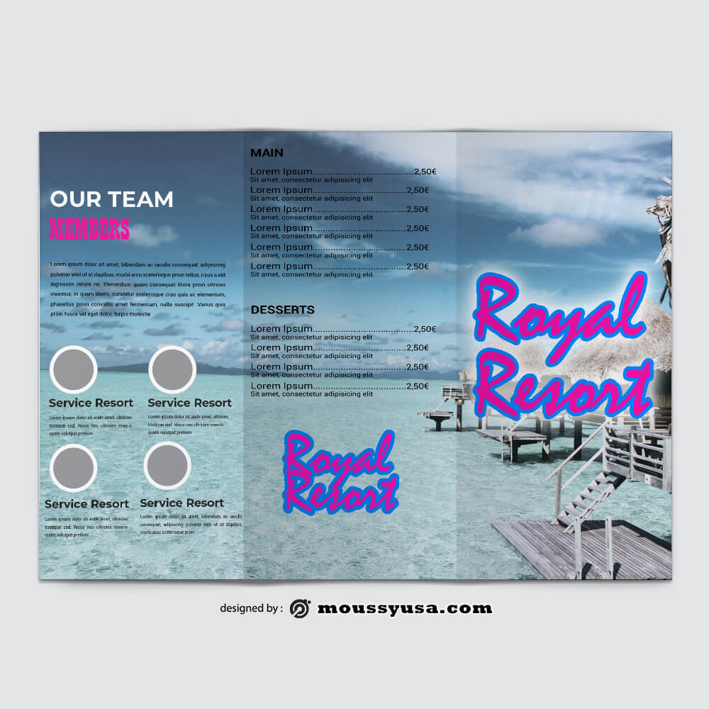 Resort Brochure Design Ideas