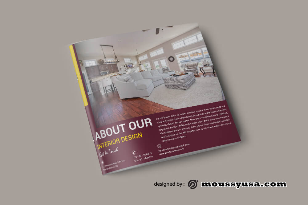 Sample Interior Design Catalog templates