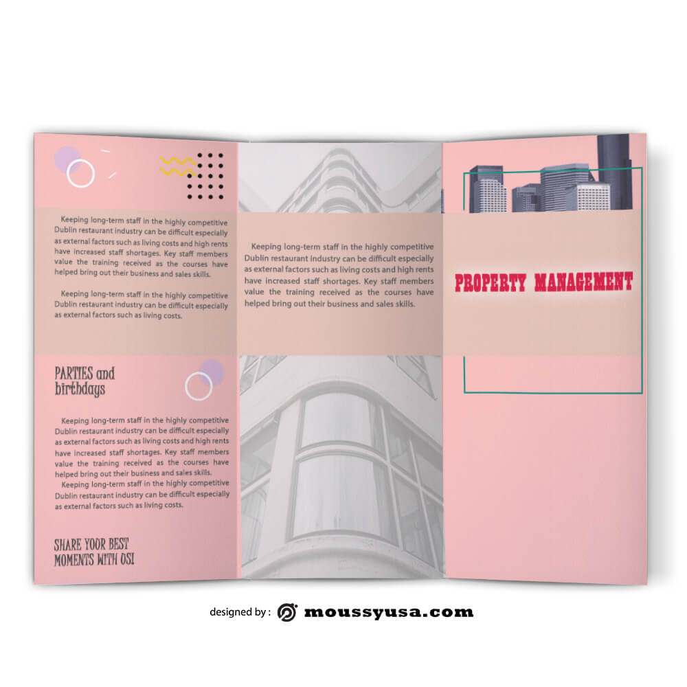 Sample Property Management Brochure templatess