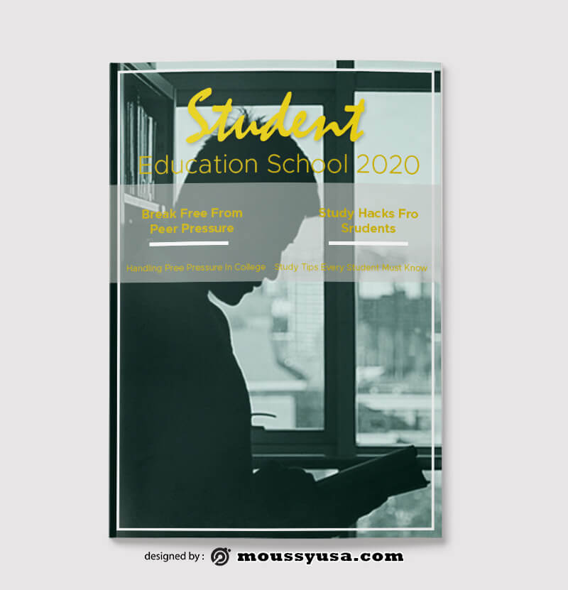 Sample Student Magazine templatess