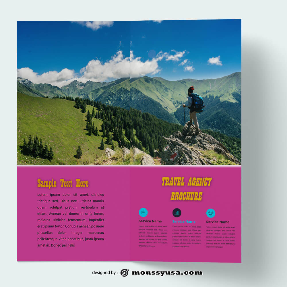 Travel Brochure templates Example