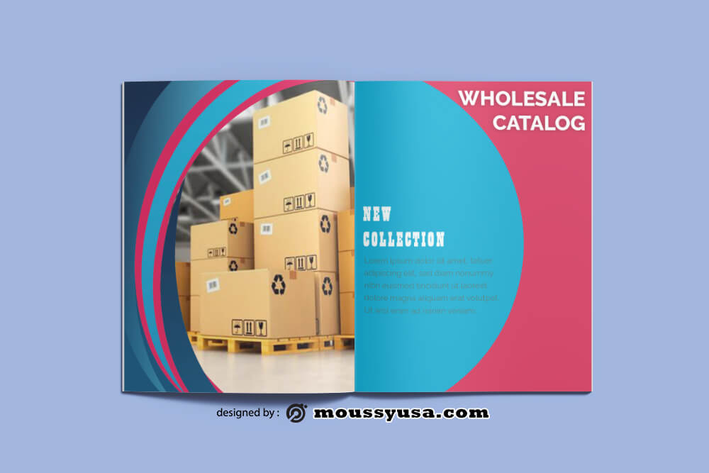 Wholesale Catalog Design PSD