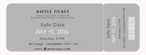 10+ Printable Raffle Ticket template free psd | Mous Syusa