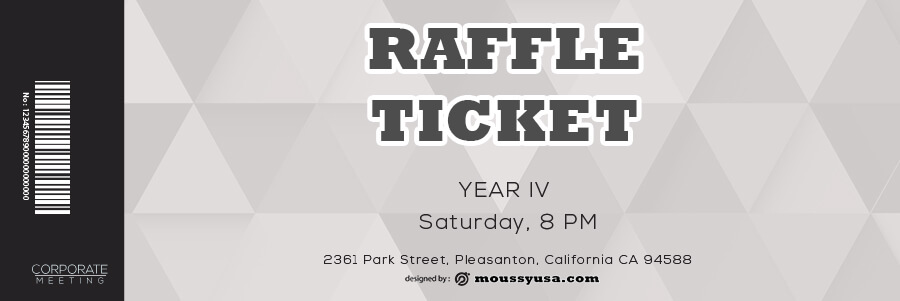 raffle ticket in photoshop free download