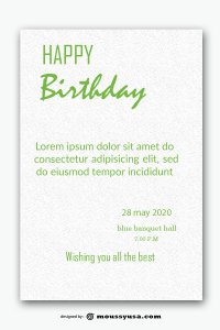 birthday card template free psd 1