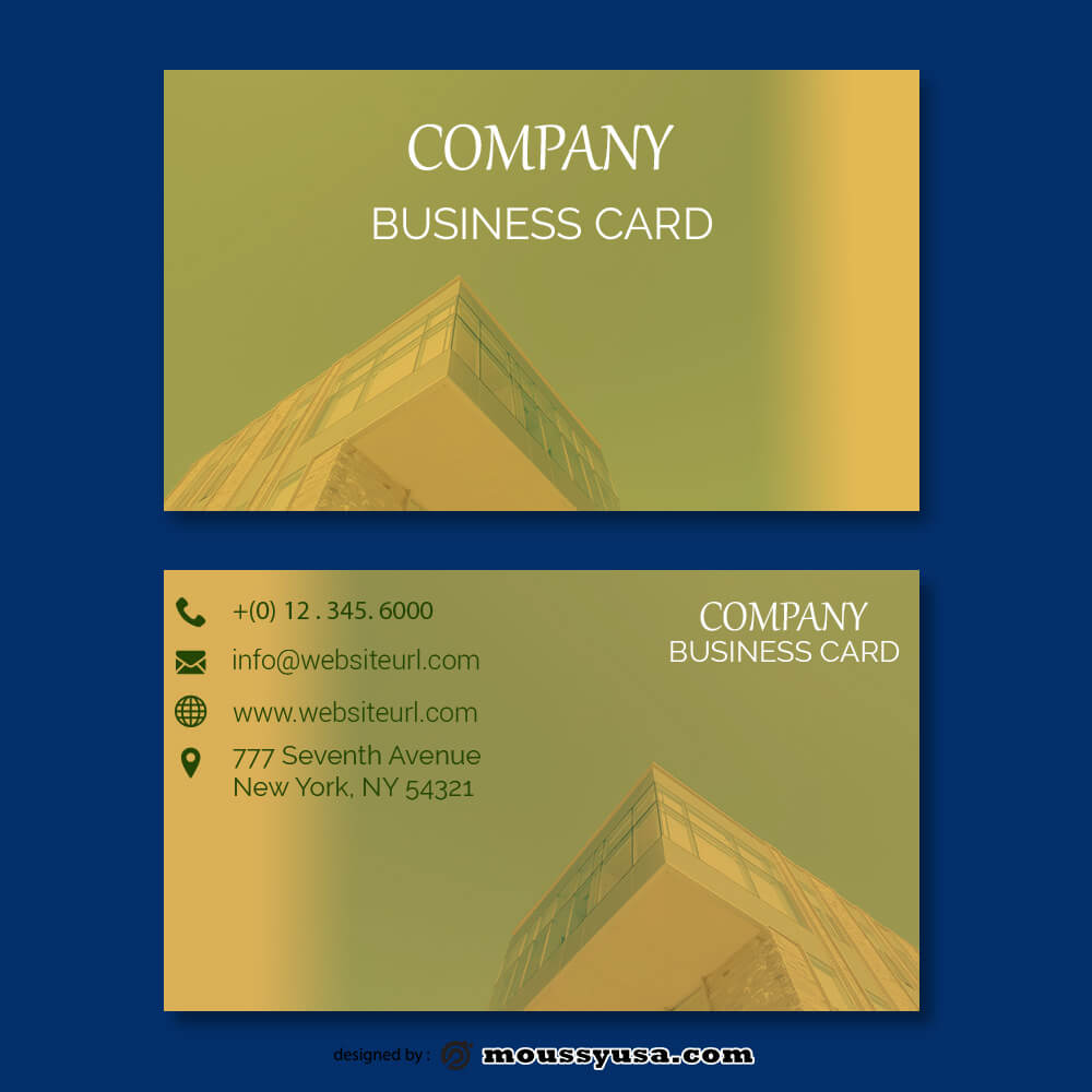 business card design templates example psd design