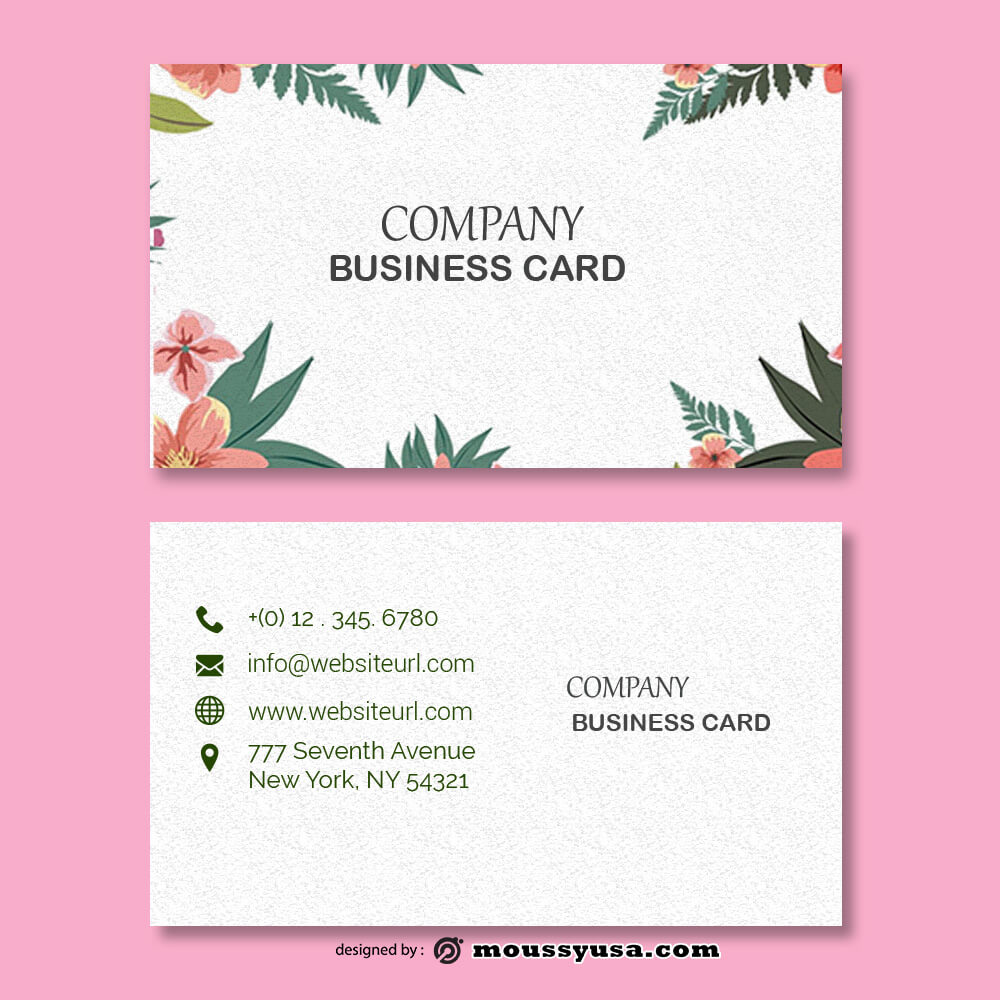 business card design templates in photoshop