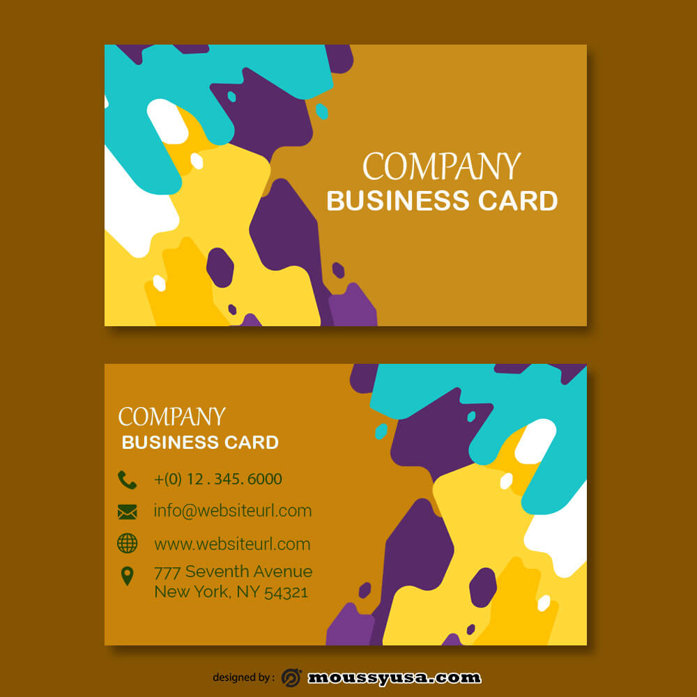 business card design templates template free psd