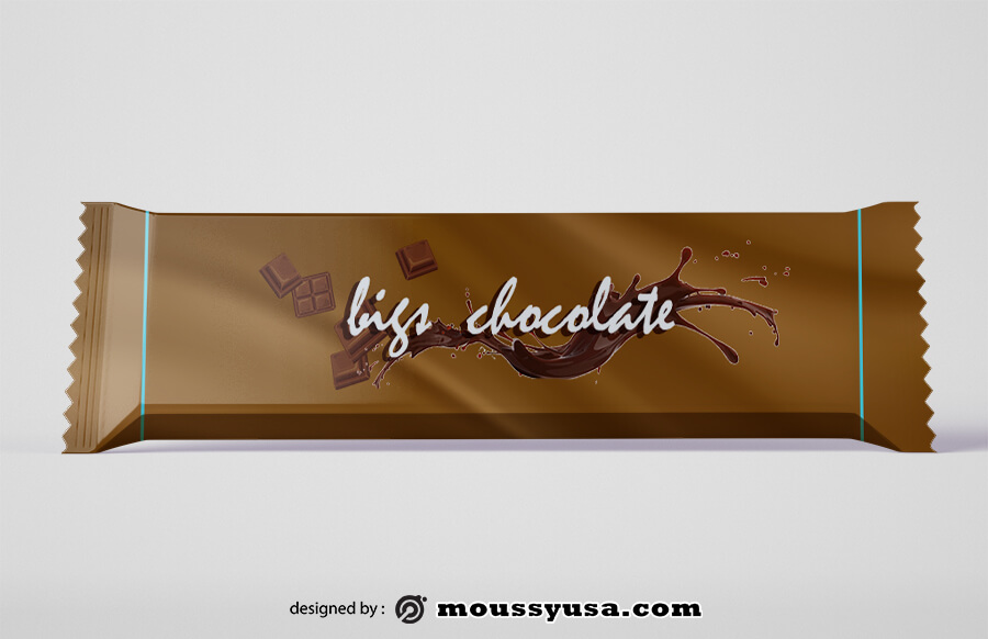 candy bar wrapper free download psd