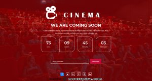 coming soon template psd template free