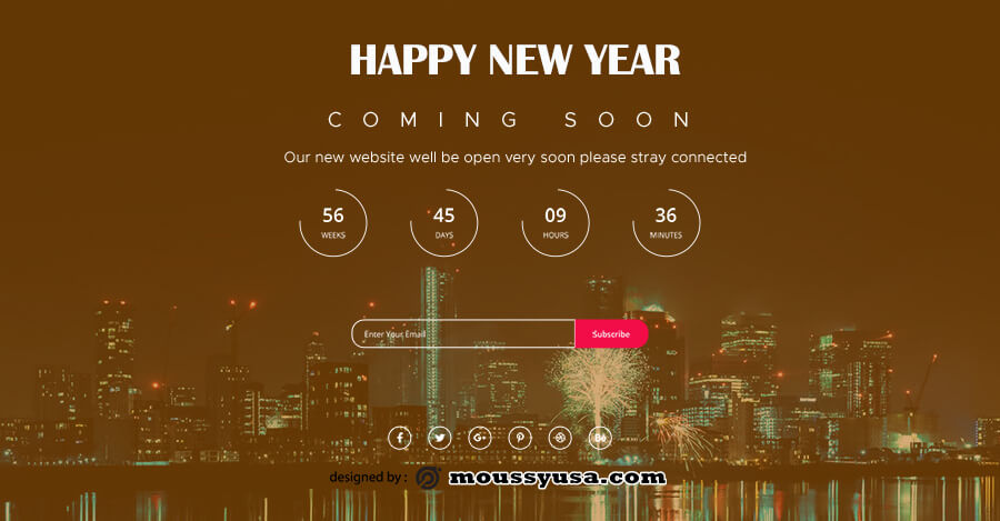 coming soon template template free psd